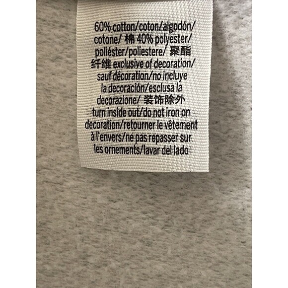 Victoria’s Secret PINK Hoodie GRAY 1/4 Zip Size XS Everyday Classic Logo EUC - Picture 9 of 9